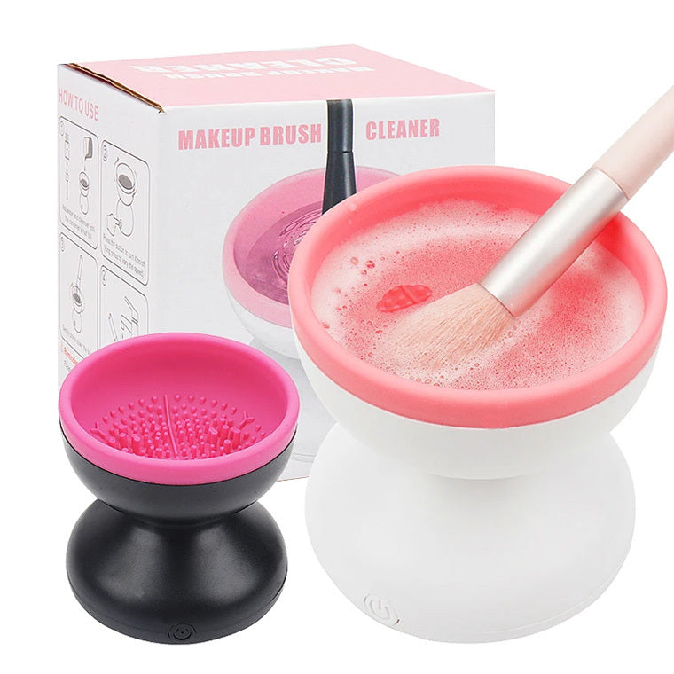 Portable Electric Makeup Brush Cleaner - Vivid Beauty