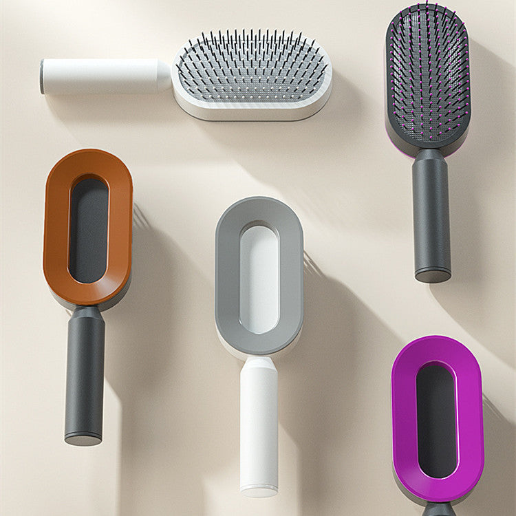 Easy Self Cleaning Hair Brush - Vivid Beauty