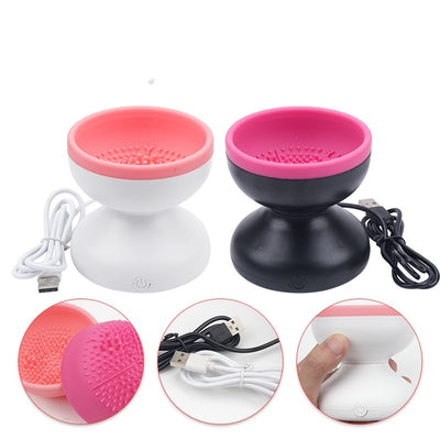 Portable Electric Makeup Brush Cleaner - Vivid Beauty