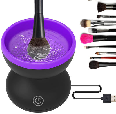 Portable Electric Makeup Brush Cleaner - Vivid Beauty